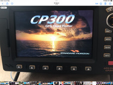 STANDARD HORIZON CP 300.  COLOUR PLOTTER.POWER,MOUNT,MANUAL,AERIAL,COVER