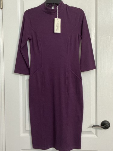 Nwt woolovers plum high neck - woolovers,