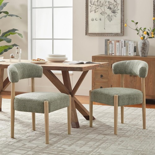 Wooden dining chairs set - dining,
