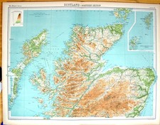 Antique Old Print Times Map