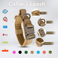 Dog Training Collar with Metal Buckle for Dog Heavy Duty UK + Free Gift