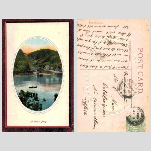 Vintage postcard a cornish - a,