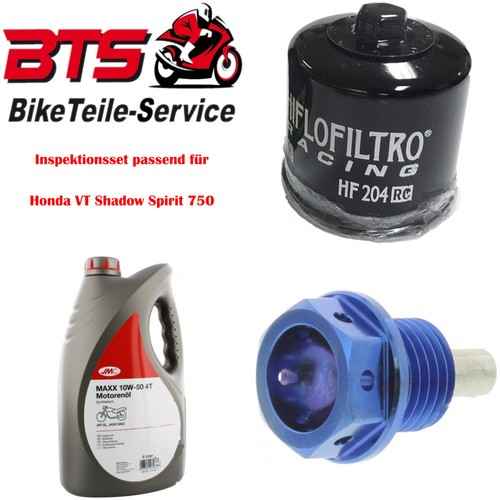 Set oil filter drain plug - 4l,