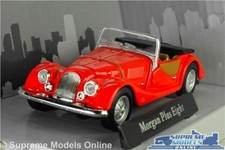 MORGAN MODEL CAR PLUS EIGHT ROADSTER RED 1:43 SCALE CONVERTIBLE CARARAMA K8
