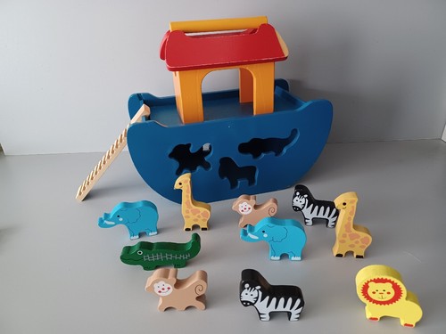 Noah ark with animals - with,