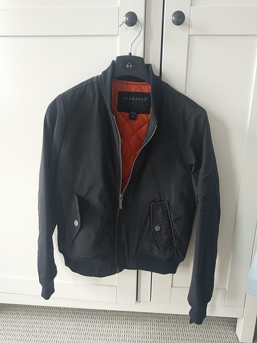 Boys black bomber jacket - jacket, age