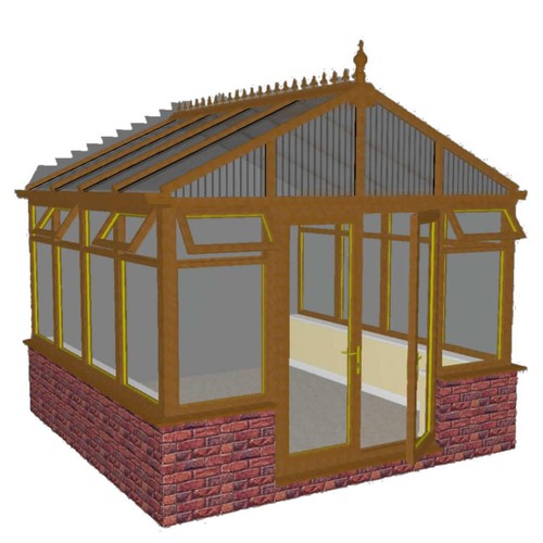 Diy light oak gable end - light,