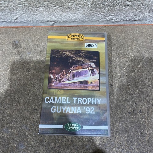 Camel trophy guyana vhs - guyana,