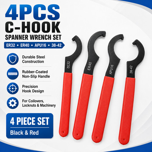 4pc coilover wrench - set, c