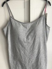 Primark Built-In Bra Cami Grey