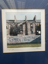 PAUL BISSON b1938 Limited Edition ETCHING "Graffiti" 62/250 signed