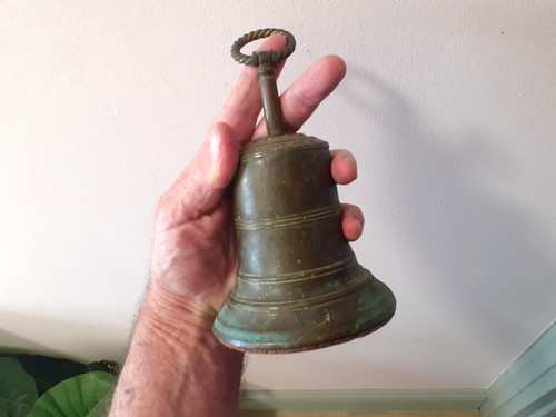 Victorian bronze bell design - victorian,