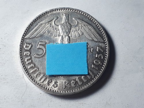Silver reichsmark 1937 - silver,