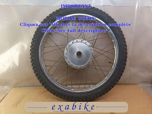 Front wheel for 1974 - front, dt