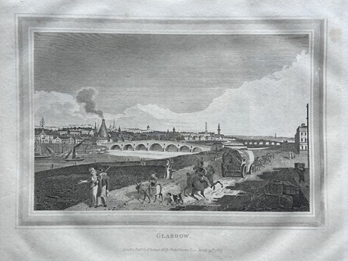 1817 view glasgow - if, scotland
