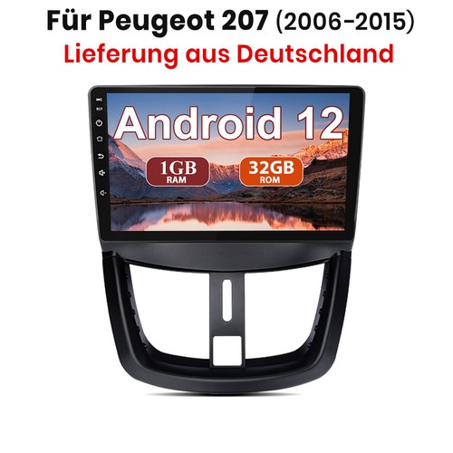 For peugeot 207 - for, 9"