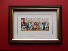 PRINTS BY JEDD SMALL SIZE FRAMED - THE AUDITION - NINE THESPIANS RESTING