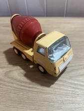 vintage Tonka cement mixer toy truck, likely from the 1970s