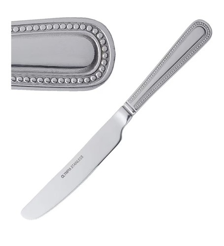 Olympia bead dessert knives - bead,
