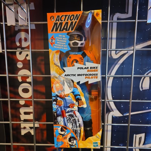 Hasbro action man - action, bike
