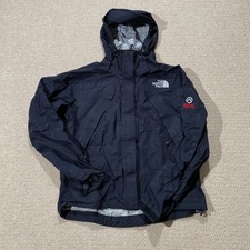 The North Face Goretex Jacket Womens Medium Black Shell Rain Coat Summit Series