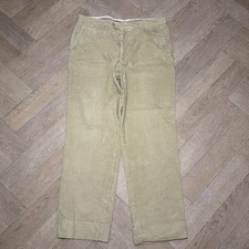 Preppy Y2K Beige Corduroy