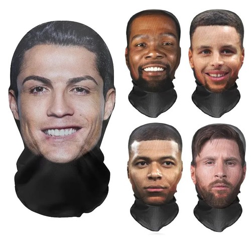 Funny mesh face - 3d,