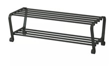 IKEA PORTIS Shoe Rack Black