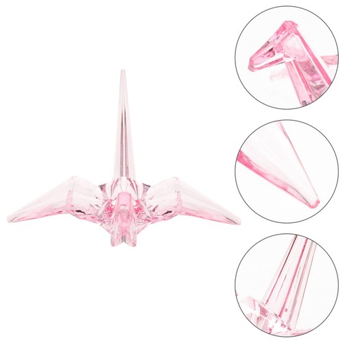 Acrylic origami crane - acrylic,