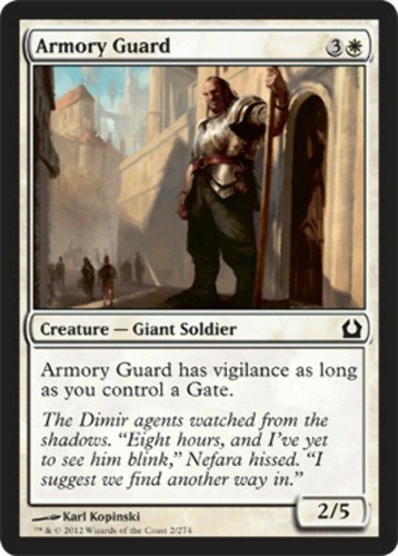 Armory guard return - guard, ravnica