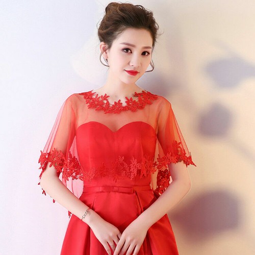 Bride lace shawl bolero - bride,