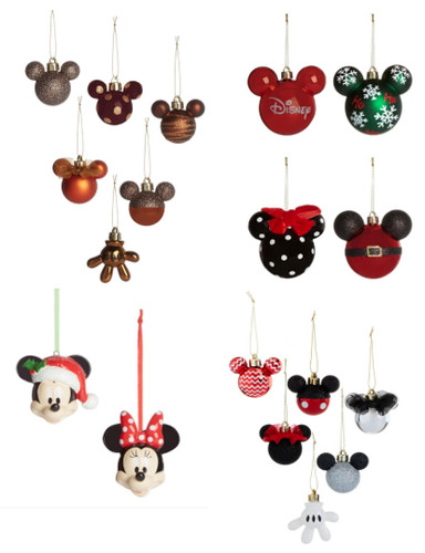Disney baubles mickey minnie - disney,