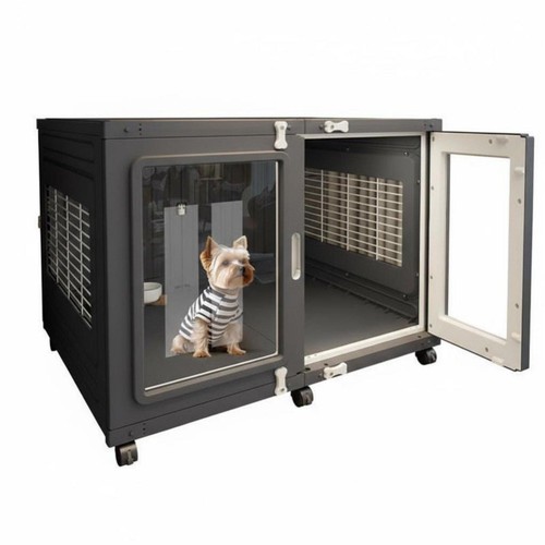 Clear dog enclosure luxury - clear,