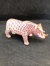 African Safari Porcelain Rhino