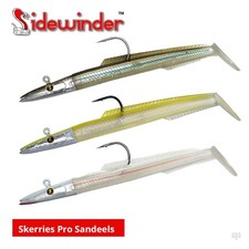 Sidewinder Skerries Pro Lures - Cod Bass Wrasse Pollock Sea Fish Locker Sandeels