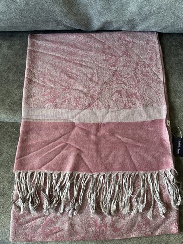 Ladies new pink pashmina - new,