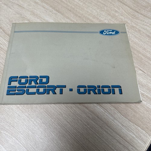 Ford escort orion 1985 5th - ford,