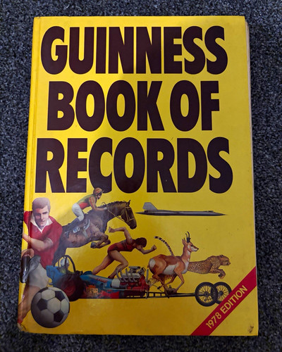 Guinness book records 1978 - book, of