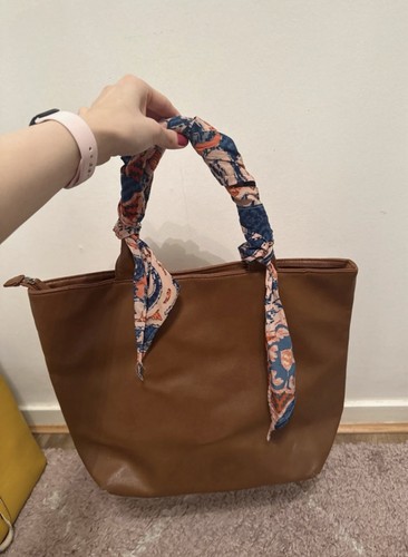 Avon brown tote bag - avon,