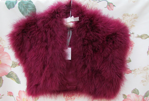 John lewis black - john, marabou