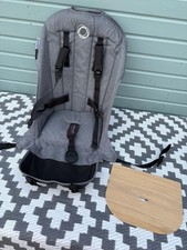 Bugaboo Buffalo Grey Melange Seat Fabric Compatible with Donkey/Buffalo