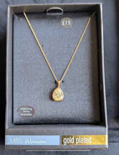 New rrp gold plated - new,