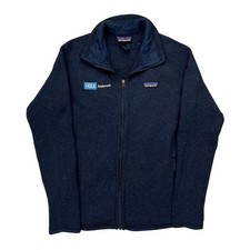 Ucla Anderson Patagonia Fleece Jacket - Small Navy Polyester