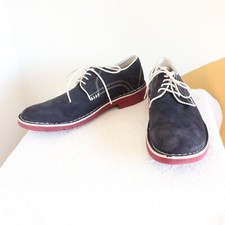 Moshulu Shoes Botany Bay Mens UK 8 EU 42 Navy Blue Suede Comfort Casual EVA Sole