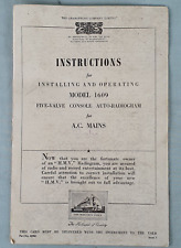 Original HMV His Master's