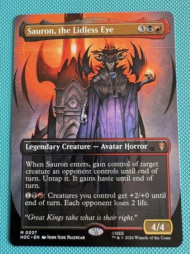 Mtg sauron the lidless eye - mtg,