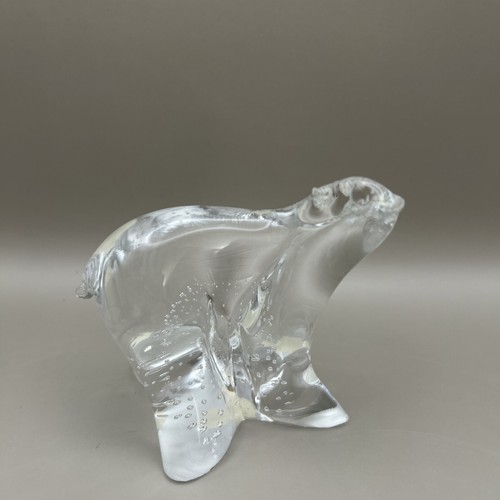 Designs glass polar bear - glass,