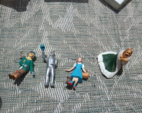 Wizard mini figurine lot - of,