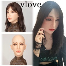 Silicone Realistic Female Face