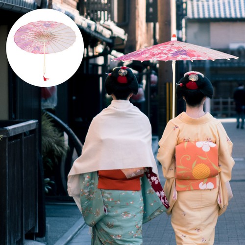 Vintage silk umbrella - ,
